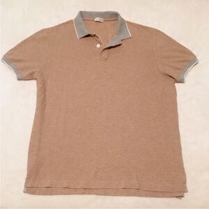 Brunello Cucinelli
Contrast Collar Polo Shirt